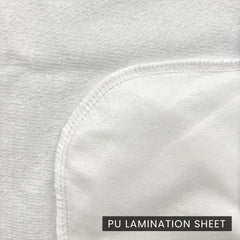 Jointless Recommended Premium & Export Quality Terry Cotton 100% Waterproof Fitted Style Mattress Protector- White Color