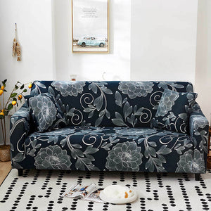 Printed Jersey Sofa Cover