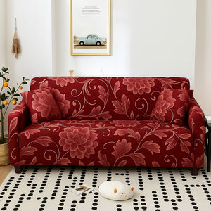 Printed Jersey Sofa Cover