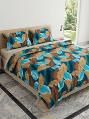 3 Pcs Bed Sheets (Crystal Fabric)
