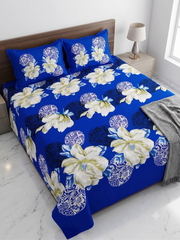 3 Pcs Bed Sheets (Crystal Fabric)