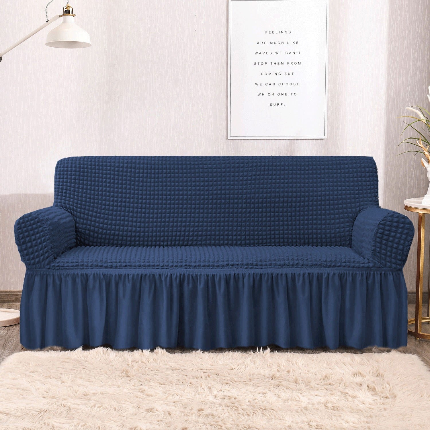 Bubble Sofa Covers  (Blue)