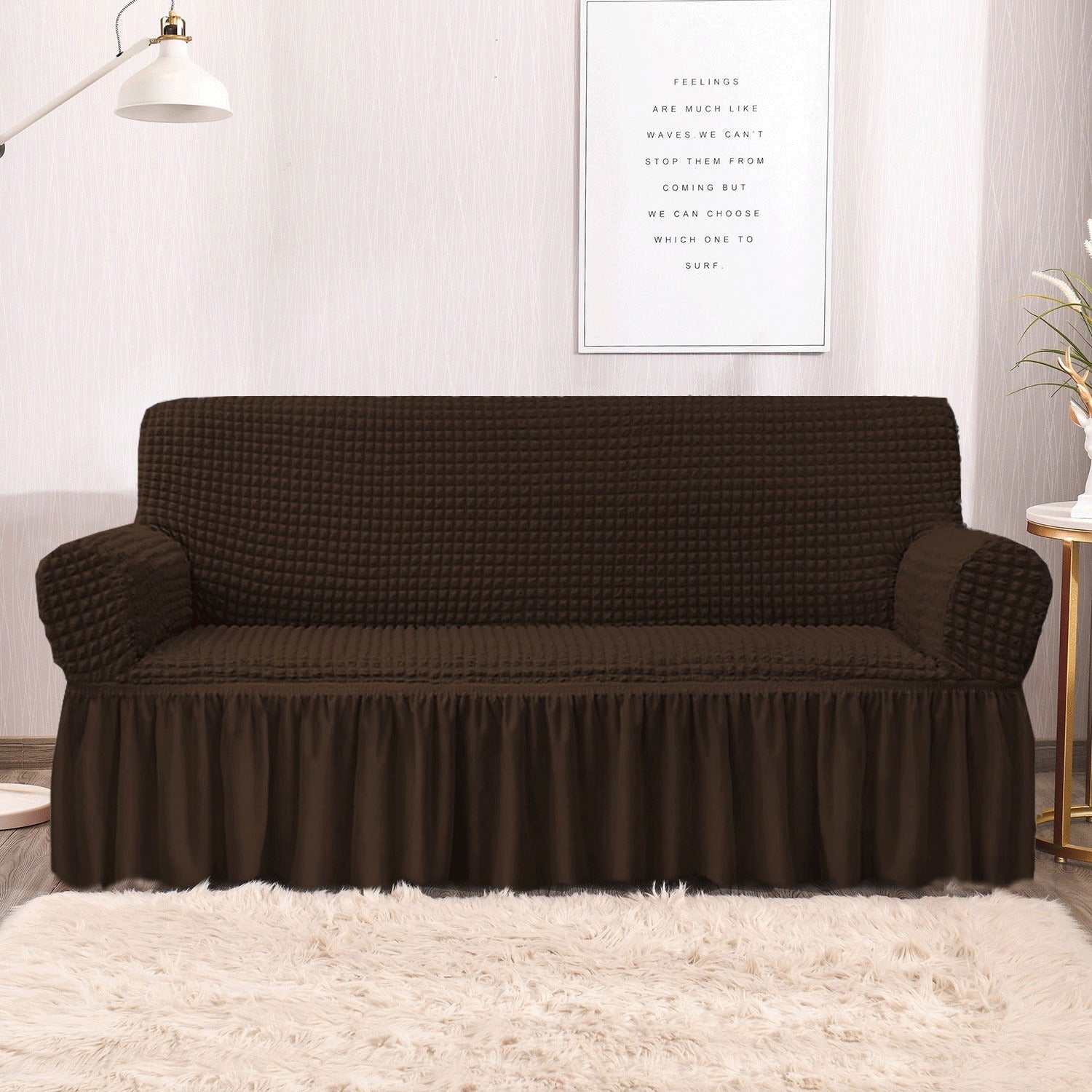 Bubble Sofa Covers  (Brown)